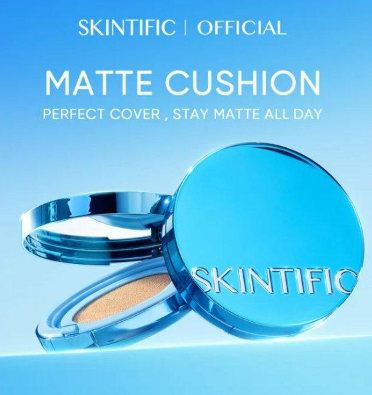 SKINTIFIC Perfect Stay Velvet Matte Cushion Honey