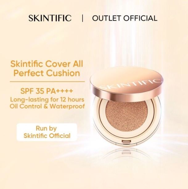 SKINTIFIC Cover All Perfect Cushion 06 Honey
