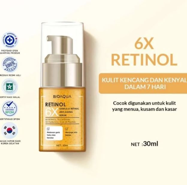 BIOAQUA 6X Gentle-A Retinol Face Serum Anti-Aging Essence