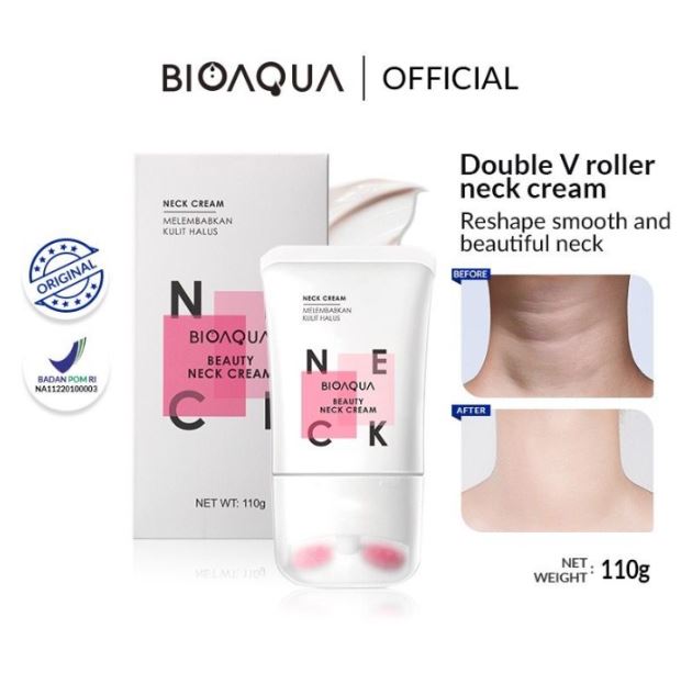 BIOAQUA Beauty Neck Cream / Double V Roller