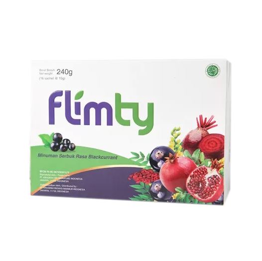 FLIMTY Blackcurrant 16 Sachets