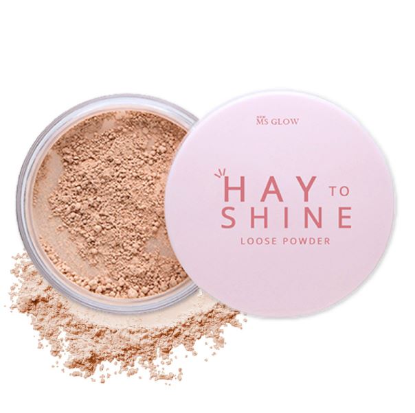 MS GLOW Hay To Shine Loose Powder Natural