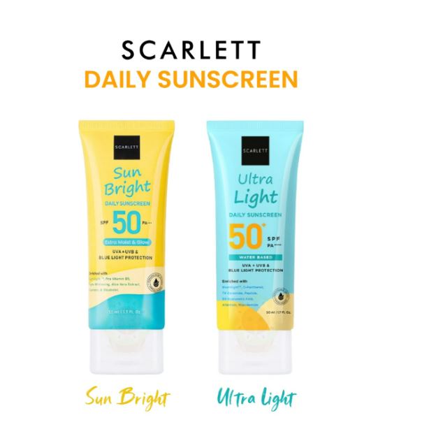 SCARLETT Ultra Light Daily Sunscreen 50+