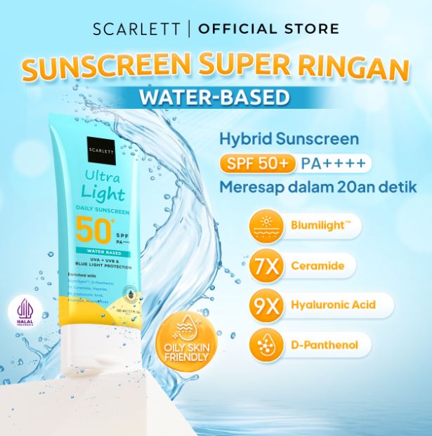 SCARLETT Ultra Light Daily Sunscreen 50+