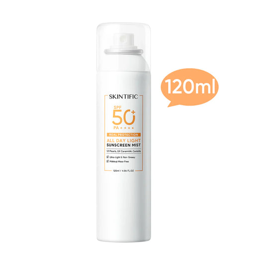 SKINTIFIC All Day Light Sunscreen Mist SPF 50 PA++++