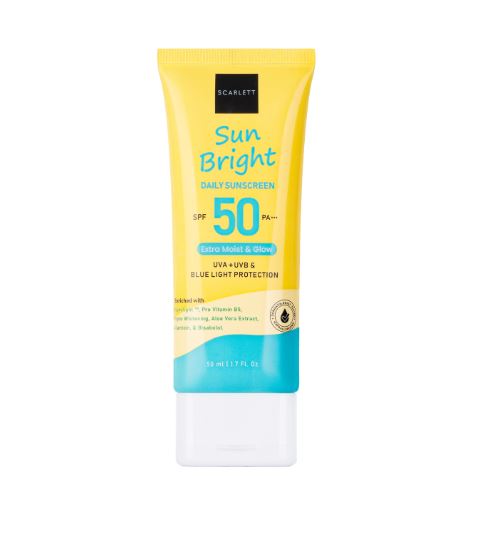 SCARLETT Sun Bright Daily Sunscreen 50+