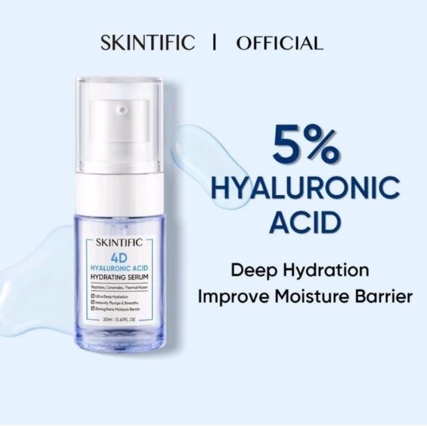 SKINTIFIC 4D Hyaluronic Acid Hydrating Serum 20ml