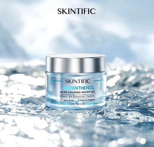 SKINTIFIC 5% Panthenol Acne Calming Water Gel