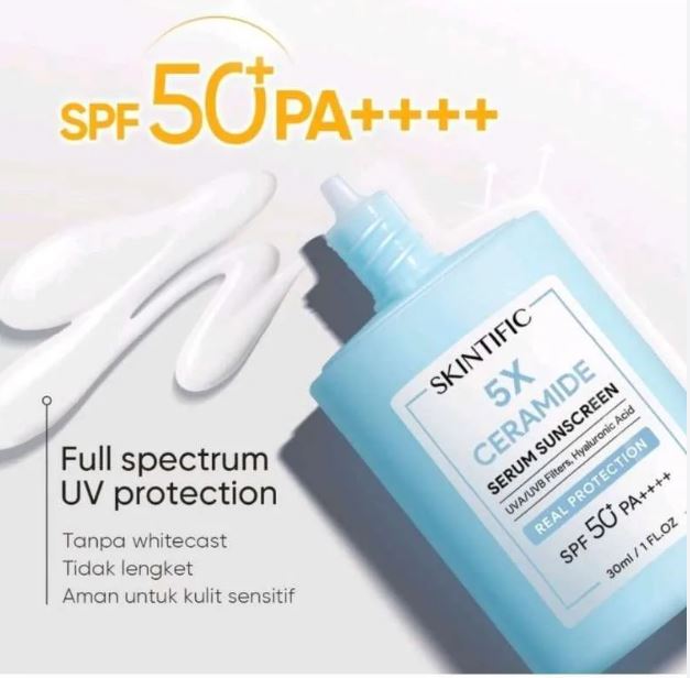 SKINTIFIC 5x Ceramide Serum Sunscreen