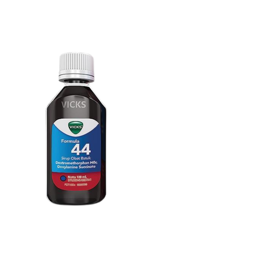 Vicks Formula 44 Cough Syrup – Dry Cough Relief